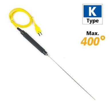 Rixen LK-01S โพรบวัดอุณหภูมิ Immersion Max.400℃ (Type K) | Cable 1M
