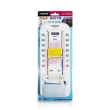 SK Sato SK-1 ไซโครมิเตอร์ กระเปาะเปียก-กระเปาะแห้ง,เครื่องวัดความชื้นอากาศ,Psychrometer
