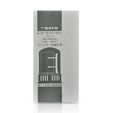 SK Sato SK-7005-62 7 Day Chart สำหรับ Mini-Star Thermohygrograph