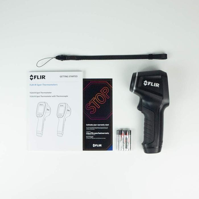 FLIR TG54 เครื่องวัดอุณหภูมิอินฟราเรด (-30 To 650˚C) | DS:21:1 image