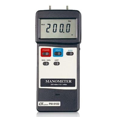 Lutron PM-9102 เครื่องวัดความดันดิจิตอลแบบพกพา (2.9 psi)
