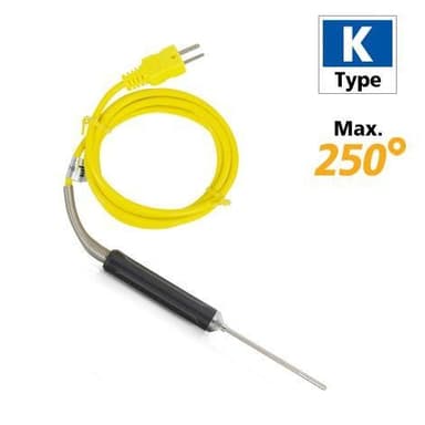 Rixen GK-01 โพรบวัดอุณหภูมิทั่วไป Max. 250℃ (Type K)