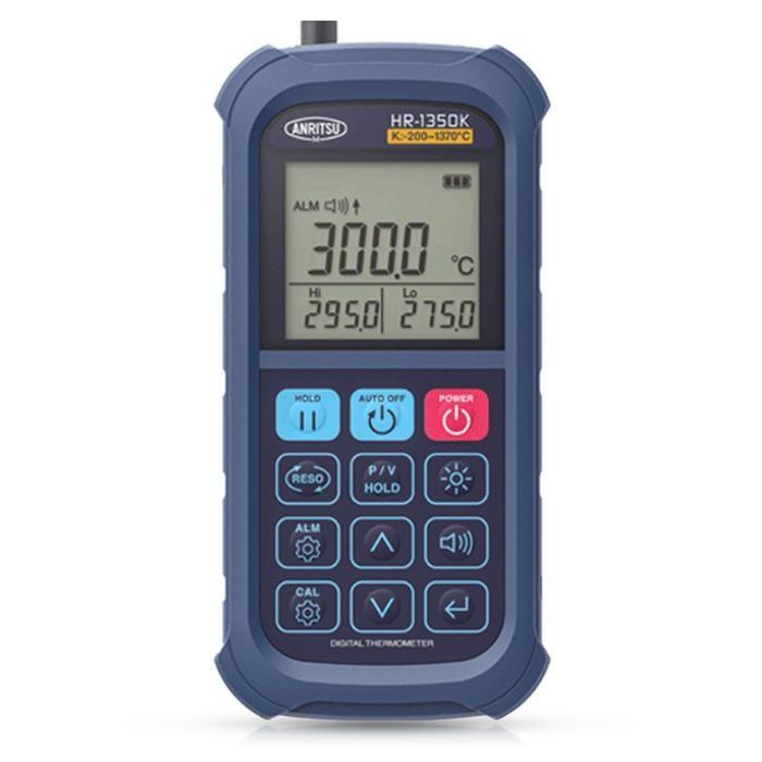 Anritsu HR-1350K เครื่องวัดอุณหภูมิดิจิตอลขนาดพกพา 1Ch. | Type K image