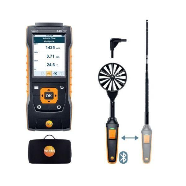 Testo-0563-4409 เครื่องวัดความเร็วลม ComboKit 1 พร้อม Bluetooth image