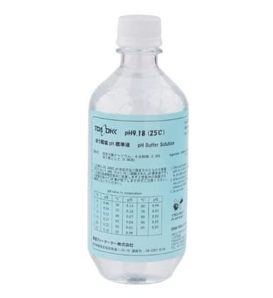 TOA-DKK pH 9.18 น้ำยาพีเอชบัพเฟอร์ (500 ml.) | pH9.18 Buffer solution with Certificate