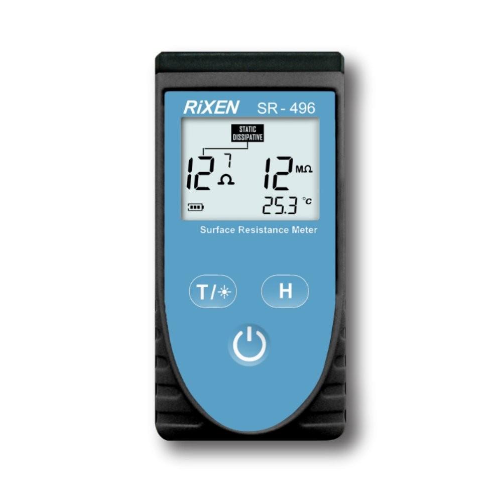 RIXEN SR-496 เครื่องวัดความต้านทานพื้นผิว Surface Resistance Meter image
