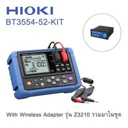 Hioki BT3554-52-KIT เครื่องทดสอบแบตเตอรี่แบบพกพา | Pin Type Lead L2020 | With Z3210 image