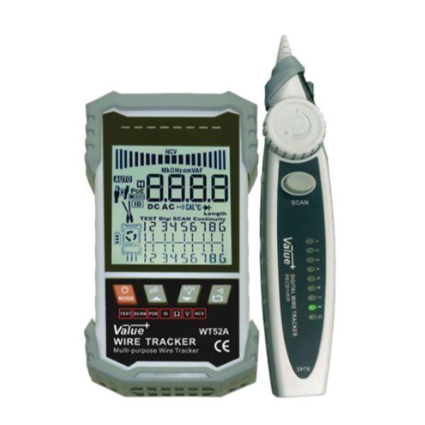 Value+ WT52D เครื่องตรวจจับสายเคเบิลสายสัญญาณ│Wire Trackers image
