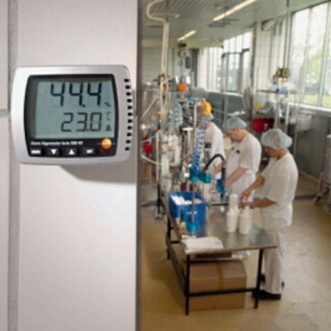 Testo 608-H1 เครื่องวัดอุณหภูมิและความชื้น image