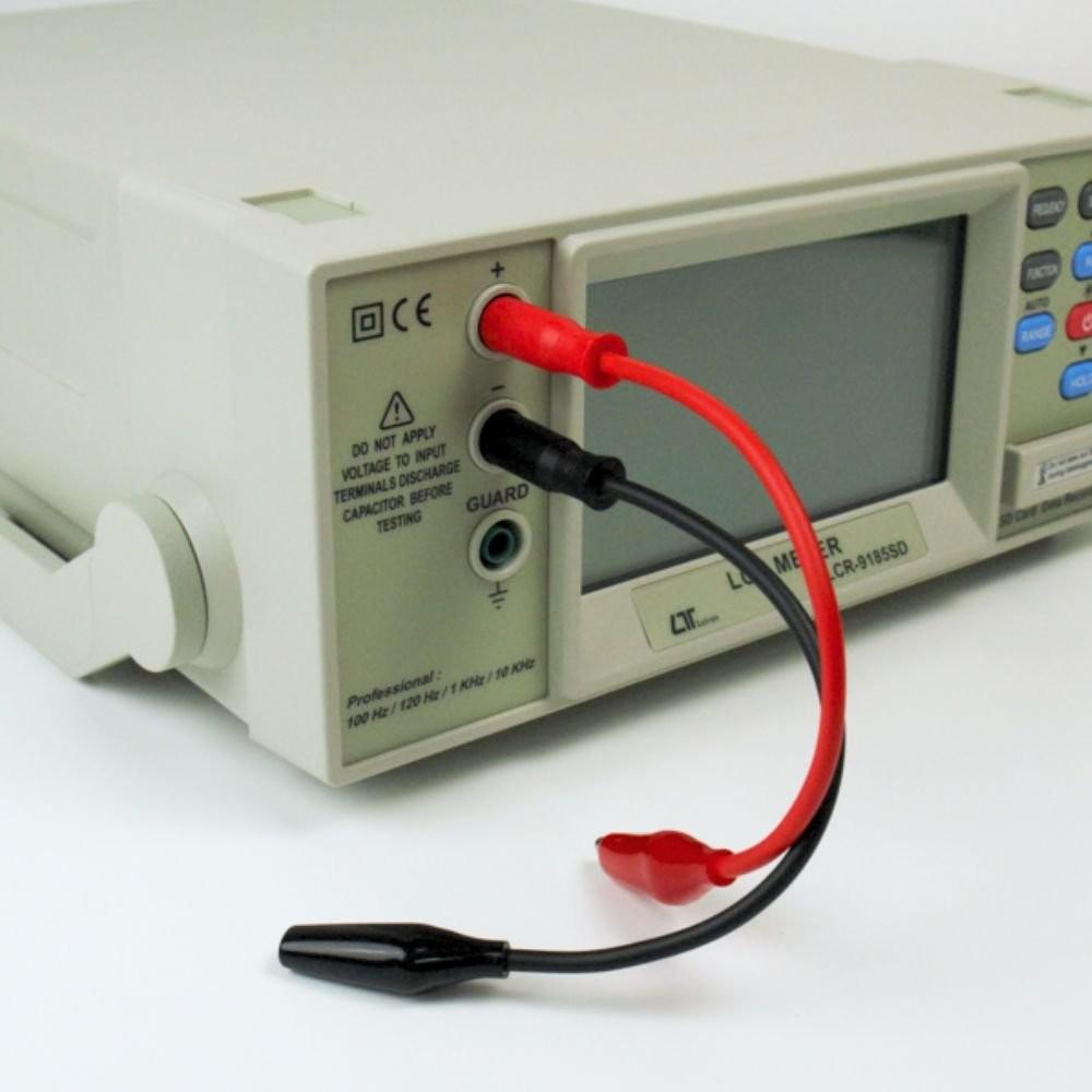Lutron LCR-9185SD เครื่องวัดแอลซีอาร์มิเตอร์แบบตั้งโต๊ะ | SD Card image