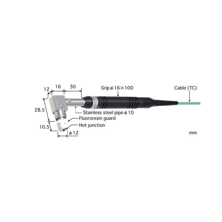 Anritsu AX-314K-00-1-TC1-ANP โพรบวัดอุณหภูมิ | Max.300℃ (Type K) image
