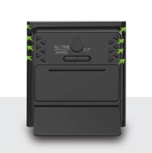 BALDR B0135TH เครื่องวัดอุณหภูมิและความชื้นแบบดิจิตอล Indoor Digital Thermometer Hygrometer image