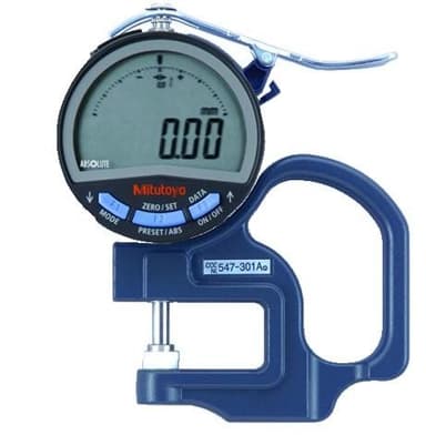 Mitutoyo M-547-301A Thickness Gages เกจวัดความหนาแบบดิจิตอล (0 - 10mm)
