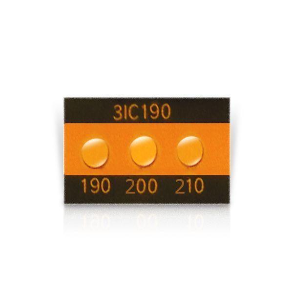 Asey 3IC190-P20 แถบวัดอุณหภูมิ 3จุด (190/200/210°C) | 20pcs/ 1pack image