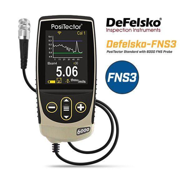 Defelsko Positector FNS3 เครื่องวัดค่าความหนาผิวเคลือบ ที่เคลือบบนโลหะในกลุ่ม FERROUS และ NON-FERROUS image
