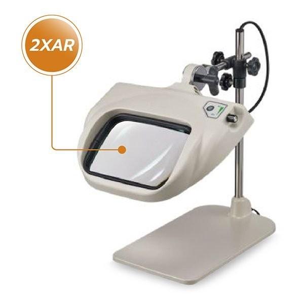 Otsuka O-LIGHT-5-B-2XAR โคมไฟแว่นขยายแบบตั้งโต๊ะ│Big Recta-Lens Series image