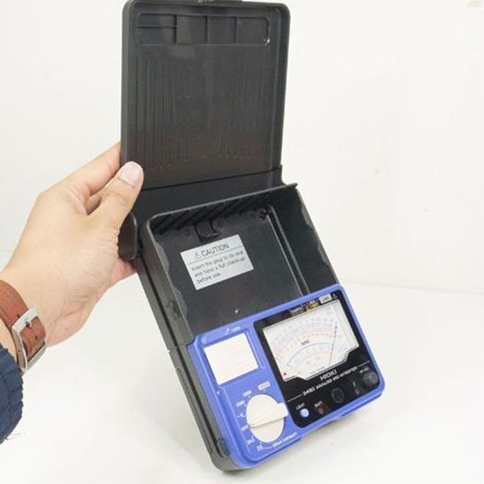 Hioki-3490 เครื่องทดสอบความเป็นฉนวน (Analog M-Ohm HiTESTER) image