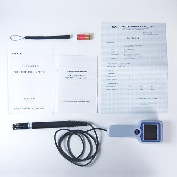 SK Sato SK-110TRHII-1 เครื่องวัดอุณหภูมิและความชื้น image