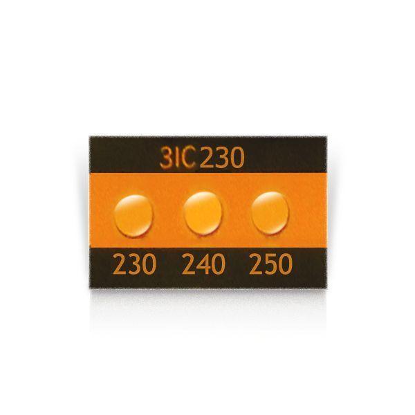 Asey 3IC230-P20 แถบวัดอุณหภูมิ 3จุด (230/240/250°C) | 20pcs/ 1pack image