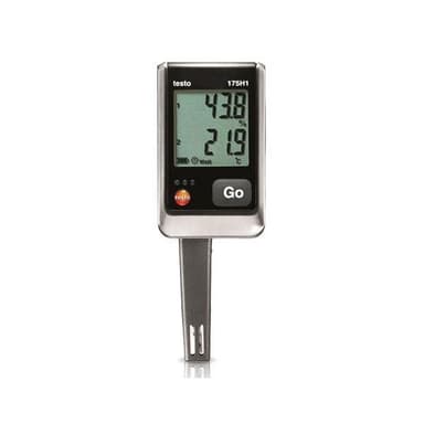 Testo 175-H1 เครื่องบันทึกค่าอุณหภูมิและความชื้น (IP54)
