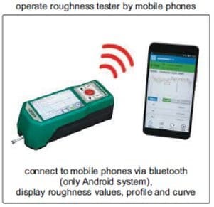 เครื่องทดสอบความเรียบ Roughness Tester INSIZE ISR-C300 เชื่อมต่อกับ Tablet ไม่ได้