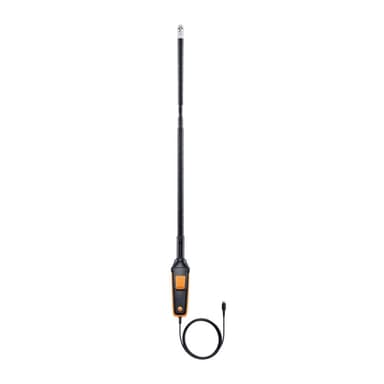 Testo-0635-9572 โพรบใบพัด (Vane Probe) แบบมีสาย พร้อมเซนเซอร์วัดอุณหภูมิ