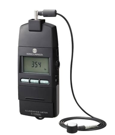 Konica Minolta T-10MA-C llluminance Meter with Certificater