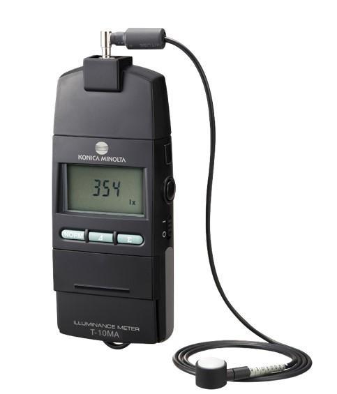 Konica Minolta T-10MA-C llluminance Meter with Certificater image