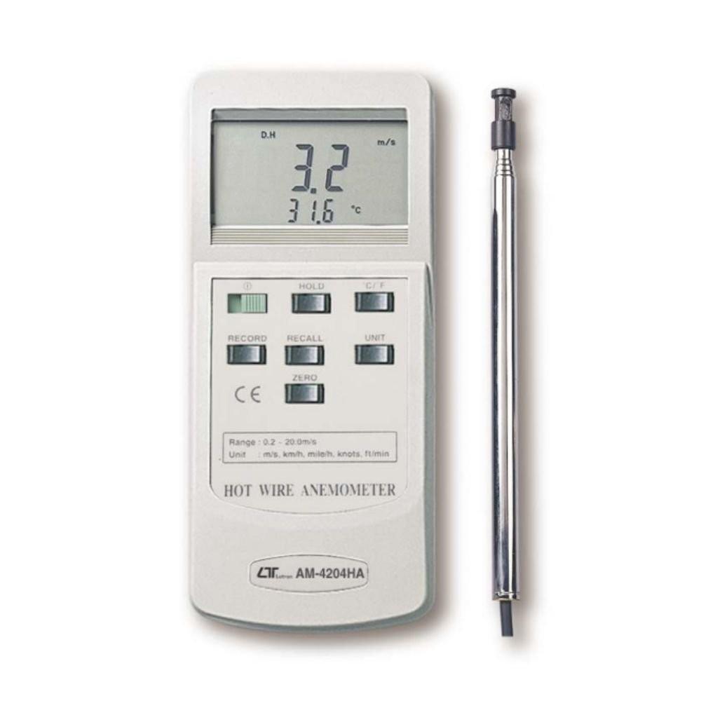 Lutron AM-4204HA เครื่องวัดความเร็วลมแบบ Hot Wire image