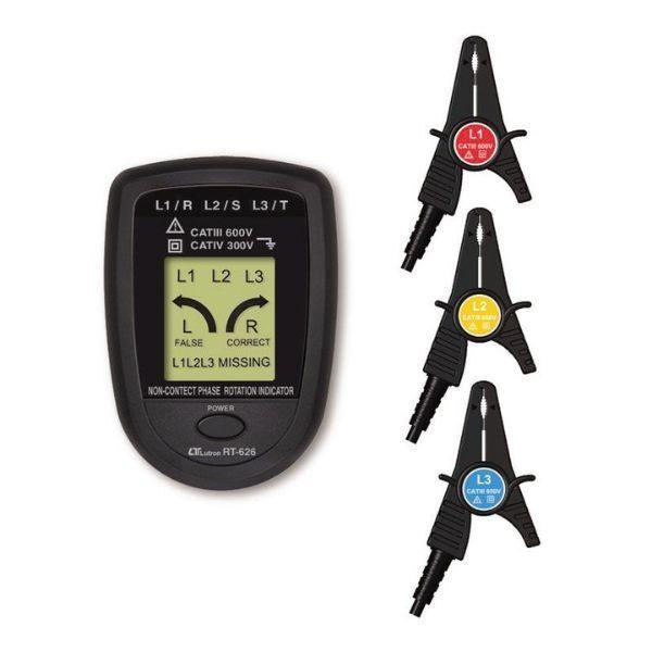 LUTRON RT-626 เครื่องทดสอบการหมุนเฟสแบบไม่สัมผัส image