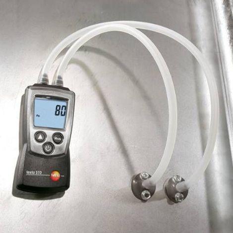 Testo-510-Set เครื่องวัดความดันต่างและอัตราการไหลแบบพกพา image
