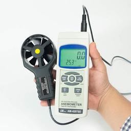 Lutron AM-4207SD เครื่องวัดและบันทึกความเร็วลม 3 In 1 | SD Card image