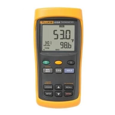 Fluke-53-II-B เครื่องวัดอุณหภูมิดิจิทัล Single channel (Type J,K,T,E)