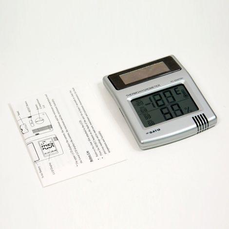 SK Sato PC-5200TRH เครื่องวัดอุณหภูมิและความชื้น (ใช้พลังงานแสงอาทิตย์) image