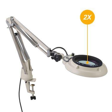 Otsuka ENVL-CF-2X โคมไฟแว่นขยาย | Compact Free-Arm Type image