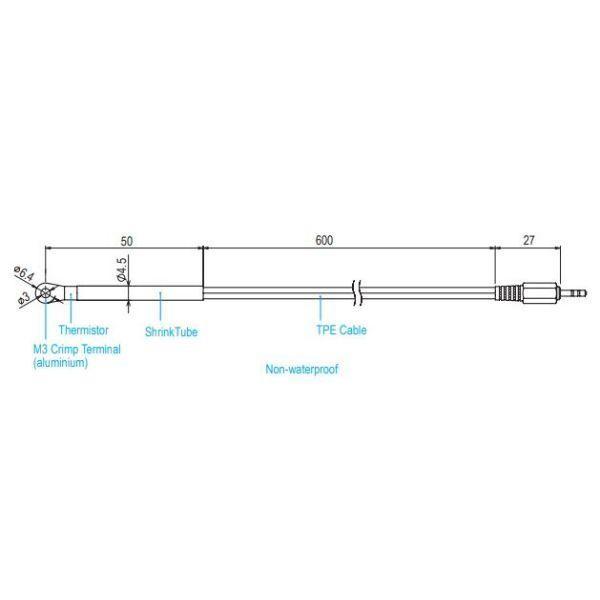 TND TR-0206 โพรบวัดอุณหภูมิแบบติดตั้ง image
