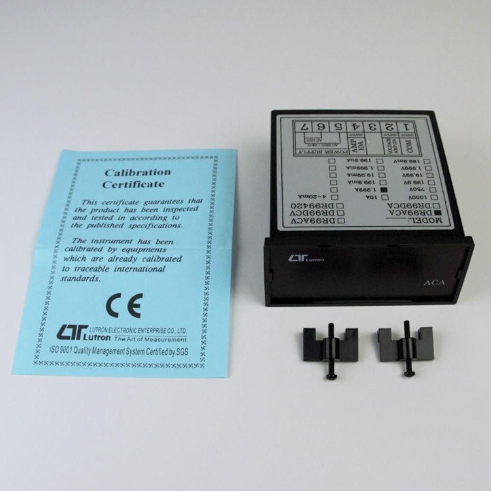 Lutron DR-99ACA เครื่องควบคุม Panel Meter image