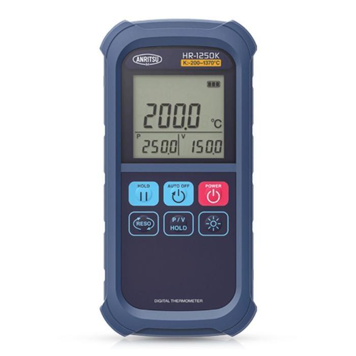 Anritsu HR-1250K เครื่องวัดอุณหภูมิดิจิตอลขนาดพกพา 1Ch. Type K image