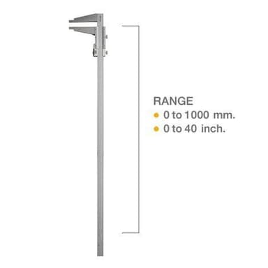 Mitutoyo M-160-106 Vernier Caliper เครื่องวัดคาลิเปอร์แบบเวอร์เนีย (0 - 1000mm, 0 - 40")