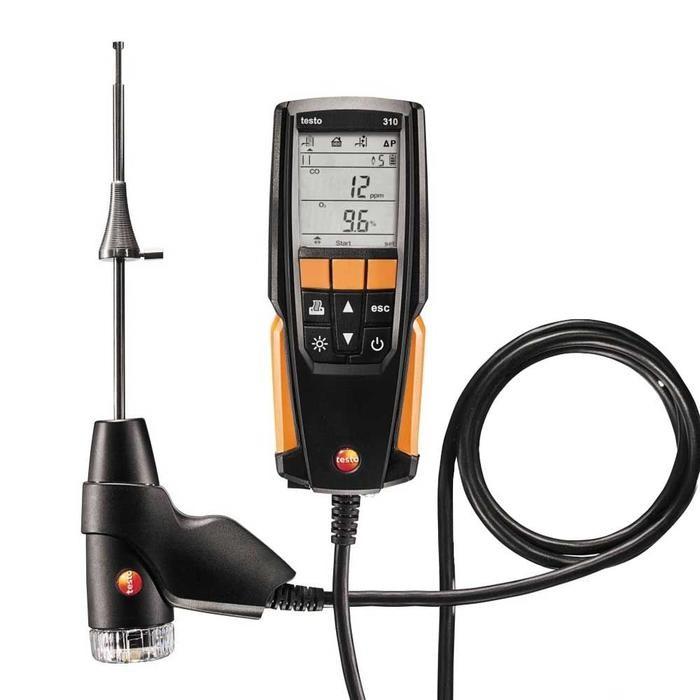 Testo-310-KIT ชุดตรวจวัดก๊าซ Entry-level Combustion analyzer image