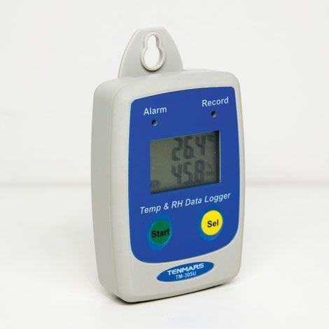 Tenmars TM-305U เครื่องบันทึกอุณหภูมิและความชื้น 50,000 ข้อมูล | IP54 image