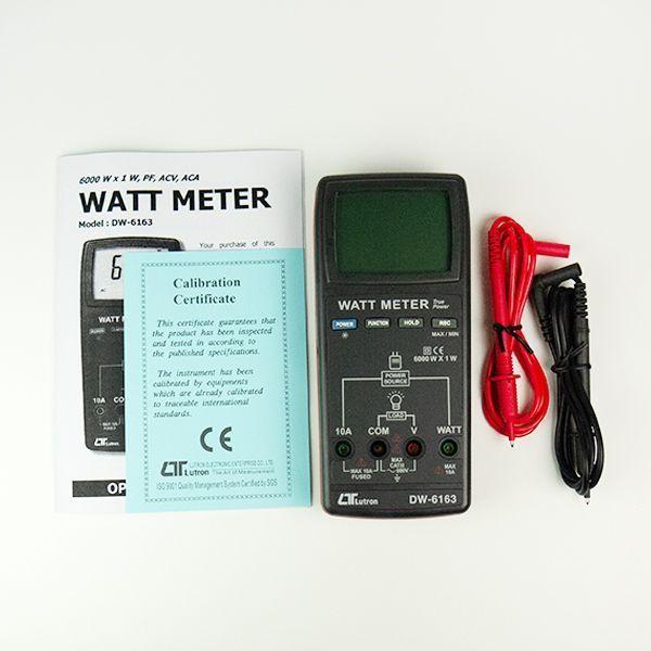 Lutron DW-6163 เครื่องวิเคราะห์ไฟฟ้า image