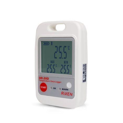 Rixen DR-20D-New เครื่องบันทึกอุณหภูมิ 500,000 ข้อมูล | IP65 image
