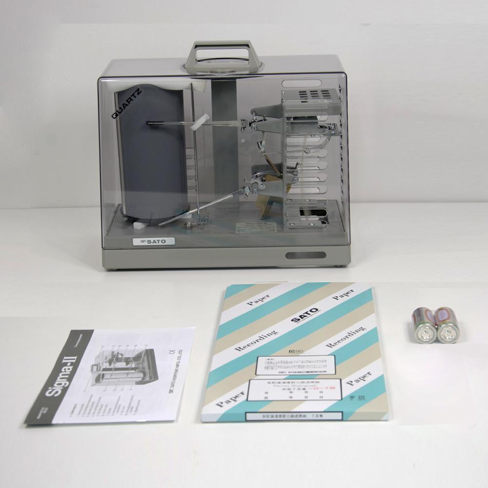 SK Sato SK-7211-00 Sigma II NSII-Q เทอร์โมไฮโกรกราฟ Thermohygrograph (Quartz Type) image