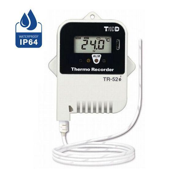 TR-52i เครื่องบันทึกอุณหภูมิ 16,000 ข้อมูล (External Sensor) | IP64 image