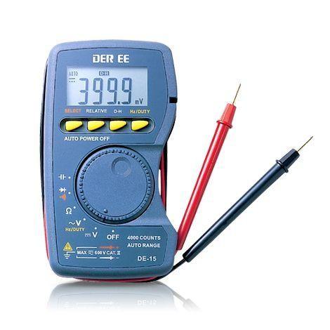 DE-15 ดิจิตอลมัลติมิตเตอร์แบบพกพา image