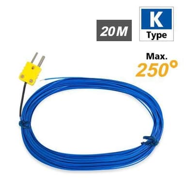 Rixen GK-03-20M โพรบวัดอุณหภูมิทั่วไป Max. 250℃ (General Type) 20M