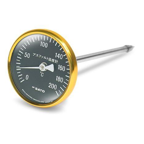 SK Sato รุ่น SK-2150-10 ที่วัดอุณหภูมิยางมะตอย (สเกลสีดำ) | (0 ถึง 200 ℃) image