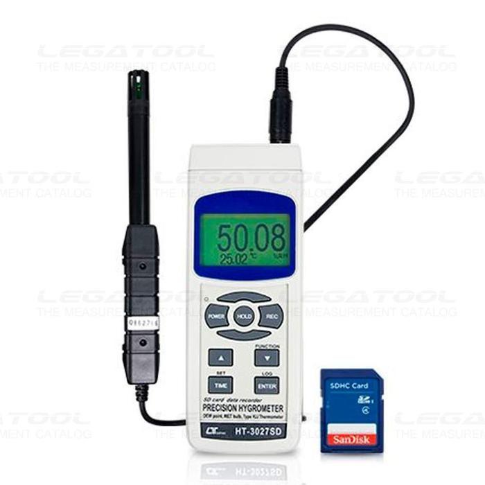 Lutron HT-3027SD เครื่องวัดอุณภูมิความชื้น image
