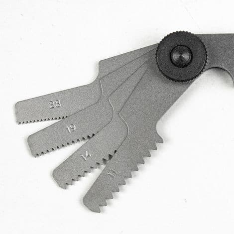 Fuji Tool PT Pipe Thread Pitch Gauge